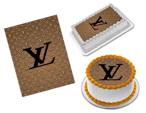 louis vuitton bag cakes|louis vuitton printed icing sheets.